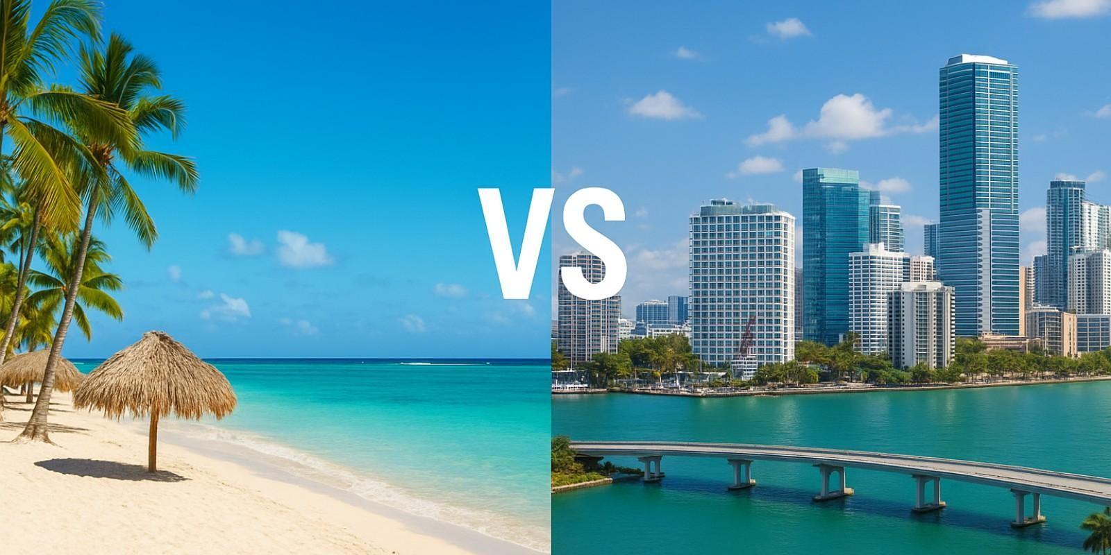 Rentabilidad en Alquileres Vacacionales: Punta Cana vs. Miami Beach